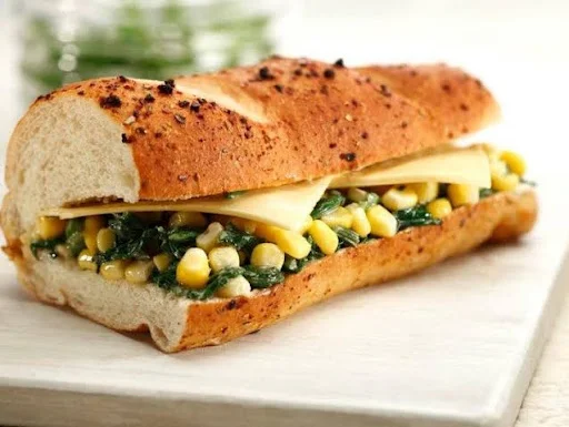 Spinach Corn Cheese Sandwich