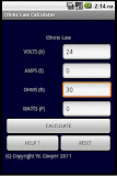 OHM'S LAW CALCULATOR