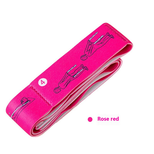 Title 10, Yoga Stretch Dance Ribbon Training Belt. Tensio...