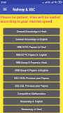 Railway & SSC (NTPC, Group-D, RPF, CGL, 