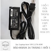 Sạc Laptop Acer 19V - 2.37A 45W Chân Nhỏ (3.0Mm*1.1Mm) Acer W700 S3 S5 S7 V3 - 372 V3 - 331 V3 - 371