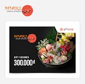 Evoucher - Phiếu Quà Tặng Matsuri Japanese Restaurant 300K