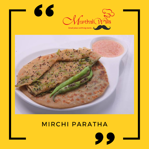 Mirchi Ka Parantha(Tawa)