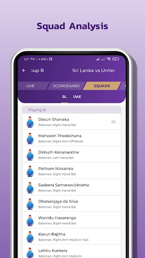 Screenshot Live Cricket Score - IPL