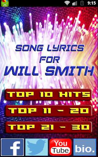 Best Songs for WILL SMITH