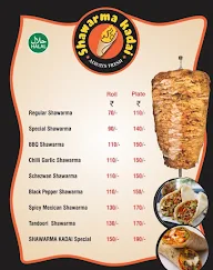 Shawarma Kadai menu 1