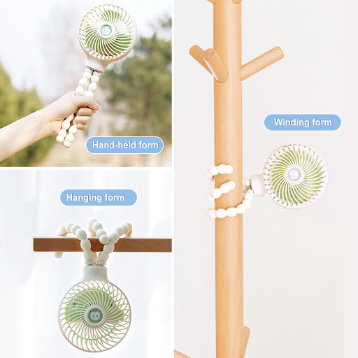 Title 6, Octopus Deformed Folding Fan New USB Charging M...