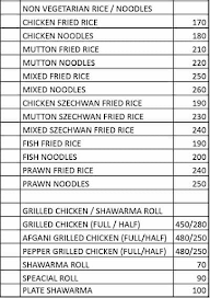 Hotel Grand Karaikudi menu 4