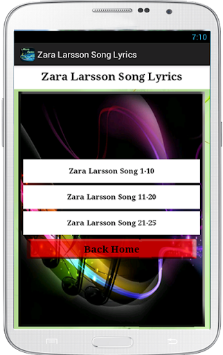 Zara Larsson Song Lyrics