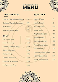 15D Cafe & Restaurant menu 3