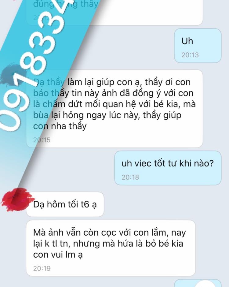 Bùa chia tay rất hiệu nghiệm 