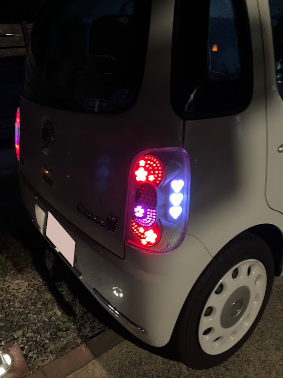 ミラココアの車検適合社会不適合に関するカスタム事例の投稿画像1枚目