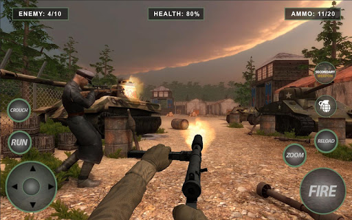 Screenshot World War FPS Shooting Game