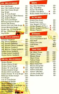 Burger Point menu 1