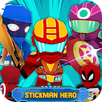 Cover Image of Download Spider and Iron Stickman Hero -Gangster Crime City 1.2 APK