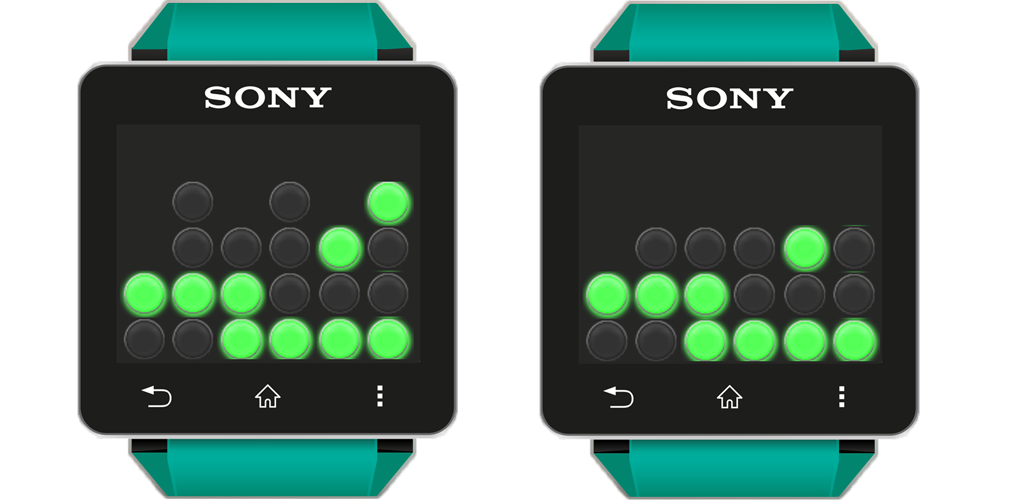 Часы sw20 приложение. Бинарный лед. Виджет с 2 часами