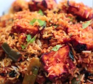 Paneer Tikka Biryani (Serves 1)