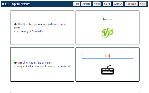 5000 TOEFL Vocabulary List