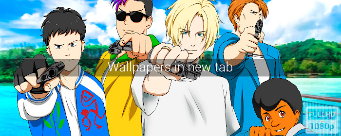 Banana Fish Wallpapers New Tab marquee promo image