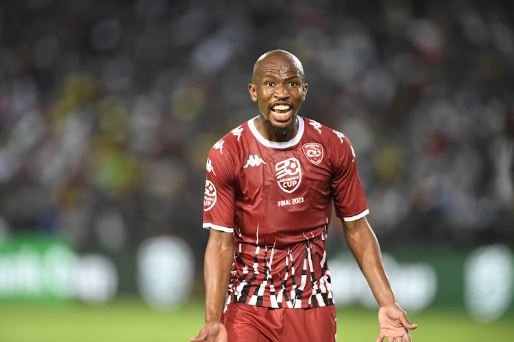 Kamohelo Mokotjo of Sekhukhune United.