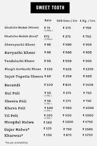 Potbhar Potoba menu 1