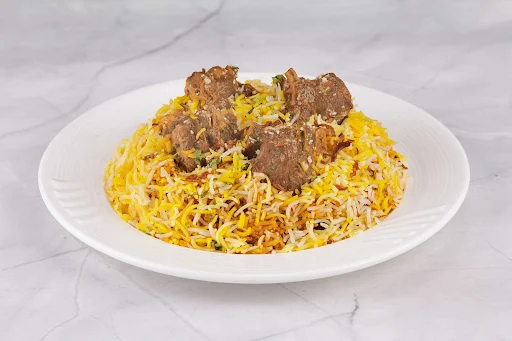 Mutton Lucknowi Biryani (2 Pcs)