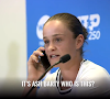 🎥 Heerlijk: Ashleigh Barty neemt gsm van journalist op tijdens persconferentie