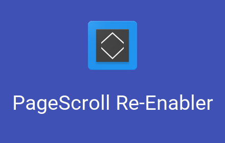 PageScroll (Re-)Enabler Preview image 0