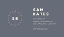 Bates Interior Design - Business Card item