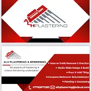 A L H Plastering Logo