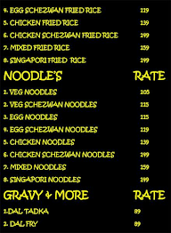 Ram Foods menu 3