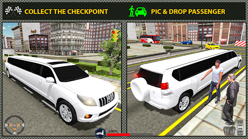 Screenshot Car driving limousine car game
