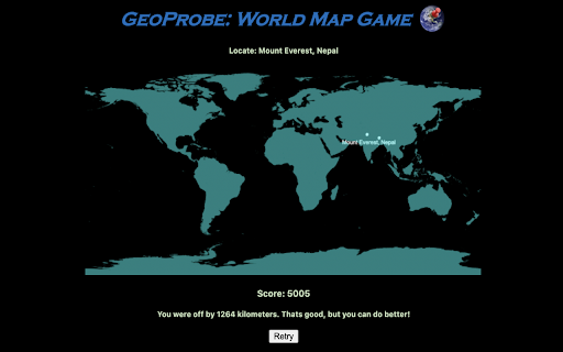 GeoProbe | World Map Game