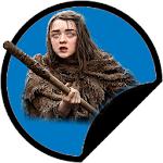 Cover Image of Download Arya Stark Stickers for WhatsApp - WAStickerApps 3.2 APK