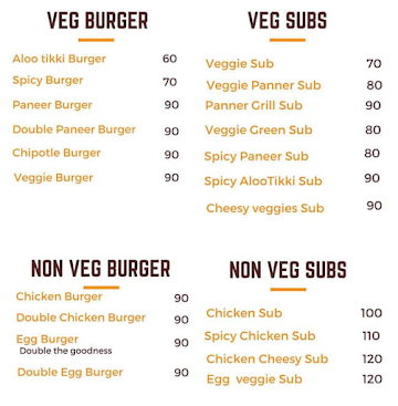 Every Day Restaurant menu 