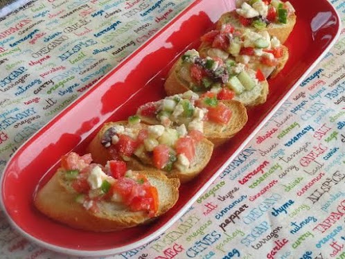 Greek Bruschetta