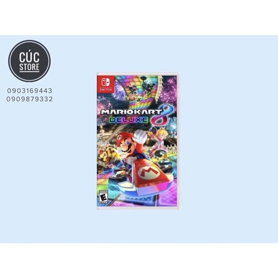[Mã 1212Elsale0 Giảm 5% Đơn 400K] Băng Chơi Game Nintendo Switch: Mario Kart 8 Deluxe