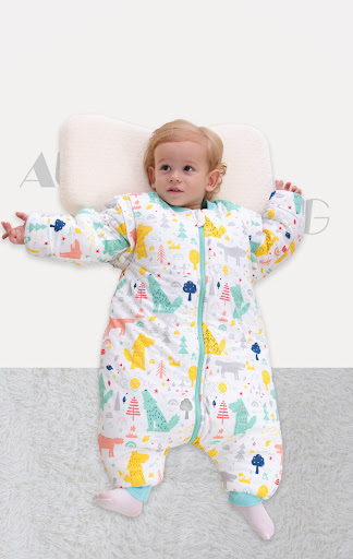 Title 1, Cartoon pattern baby sleepsack, newborn sleepin...