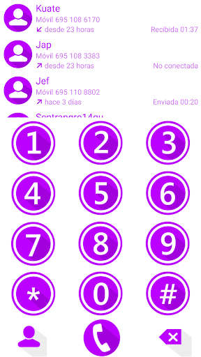 THEME MATERIAL M PURP EXDIALER