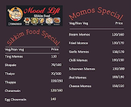 Mood Lift Sikkim Food menu 1