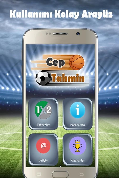 Android application CepTahmin screenshort