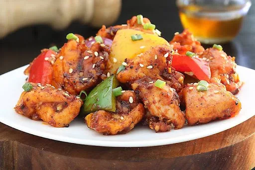 Honey Chicken Peppers