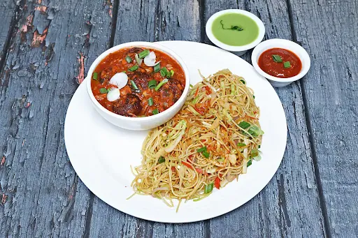 Manchurian With Noodles