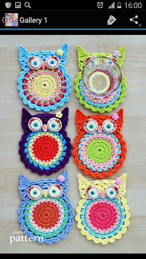 Crochet Pattern Coaster