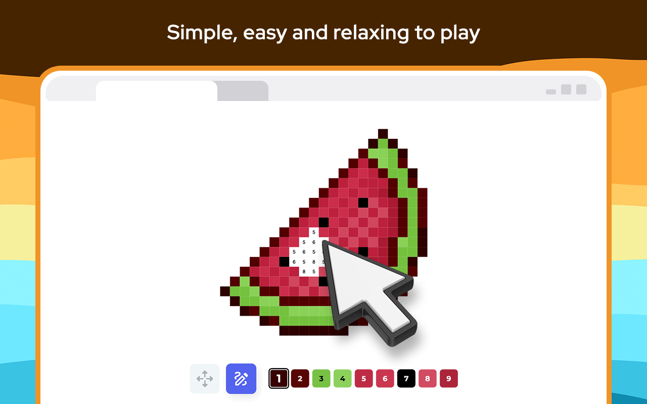 Pixel.me - relaxing game for Chrome Preview image 3