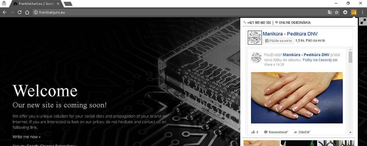 Manikúra-Pedikúra.eu DNV│ FRANTISEKJURIS.EU Preview image 2