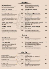 Kt Kitchen menu 1