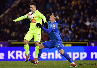 Brecht Dejaegere speelde tegen Racing Genk en kon geboorte meemaken: "Ik ben de coach ontzettend dankbaar"