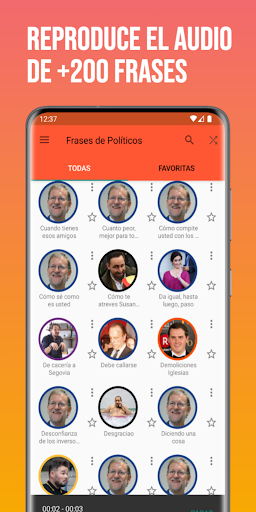 Screenshot Frases de políticos españoles