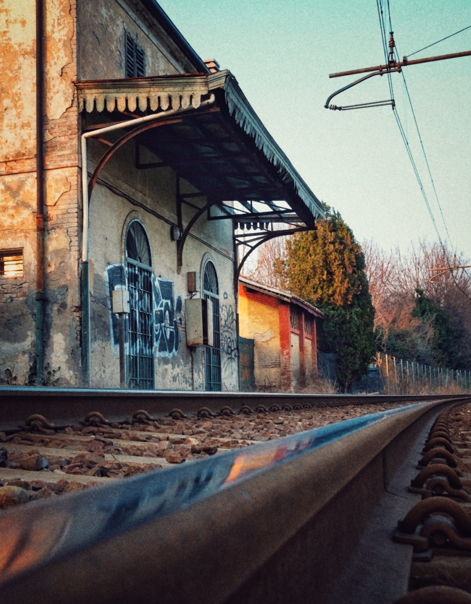 La vecchia stazione  di gnuc